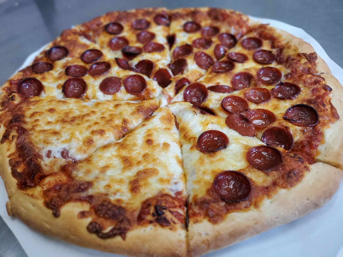 Slice C+P at Pizza, Wings, & Things (P*DUBS) in Dunkirk, NY 14048 | YourMenu® Online Ordering