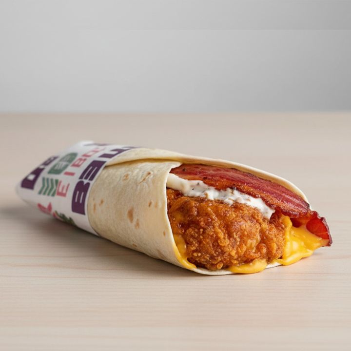 Bacon Cheddar Ranch Snack Wrap
