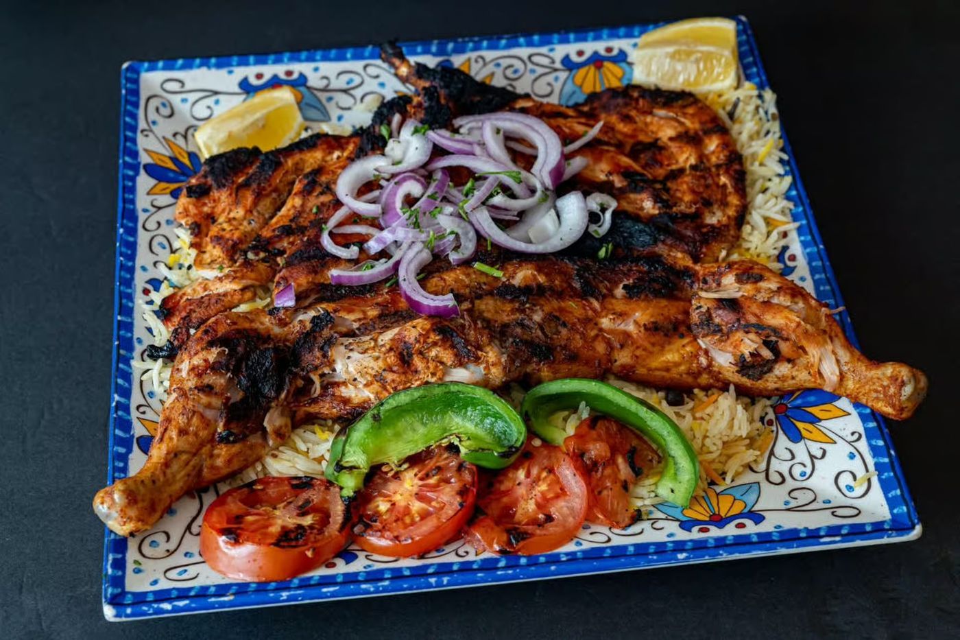 Whole Grilled Chicken حبه دجاج فحم.