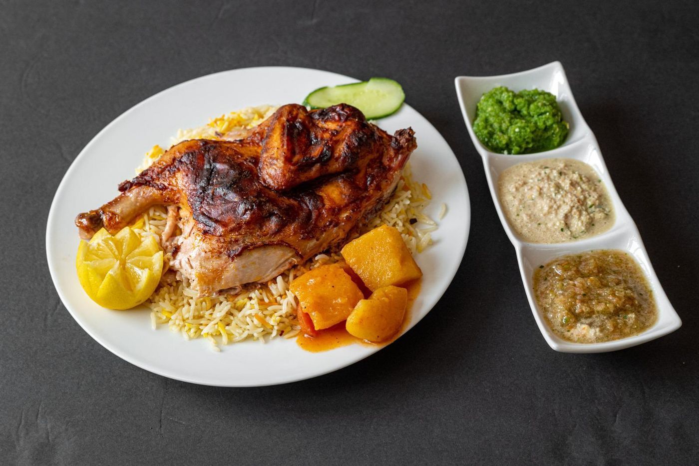 Half Chicken Haneeth / نص دجاج حنيذ