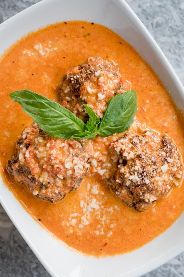 Vodka Meatballs