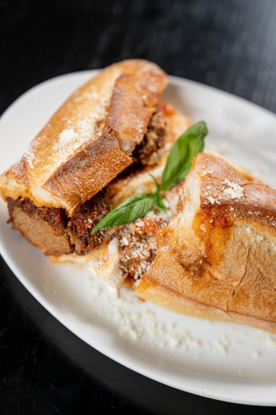 Meatball Marinara Sandwich