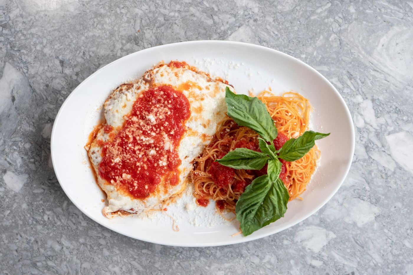 Chicken Parmesan Platter