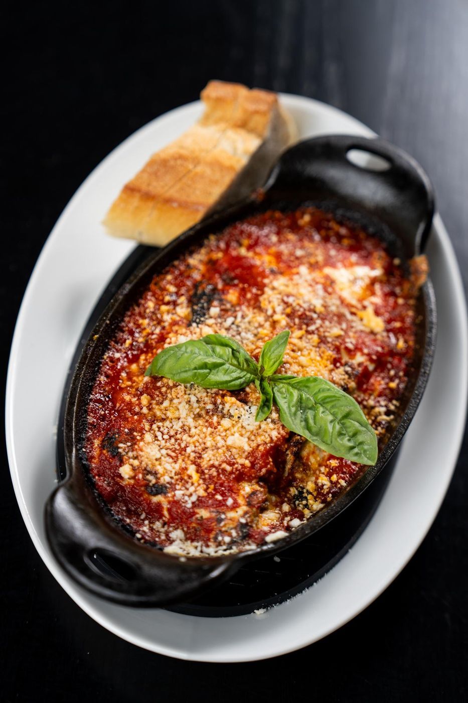 Eggplant Parmesan Platter