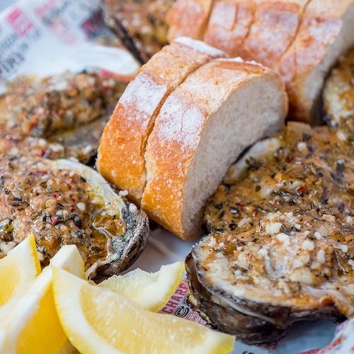 6 Pieces Chargrilled Oysters