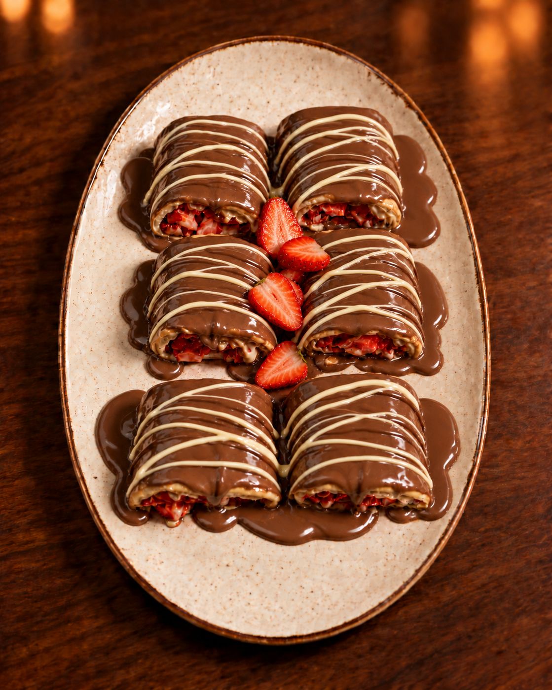 Nutella Crepe Roll