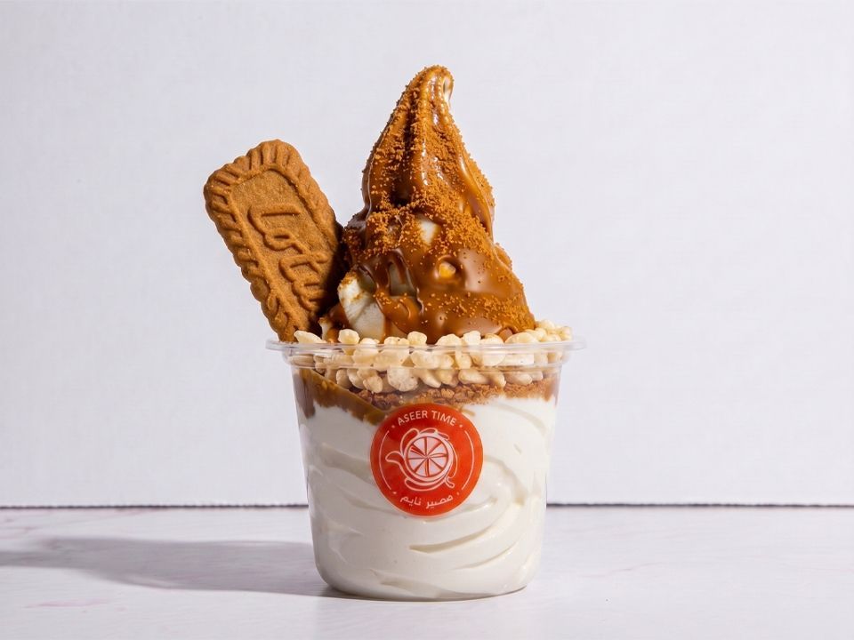 Crispy Lotus Ice Cream
