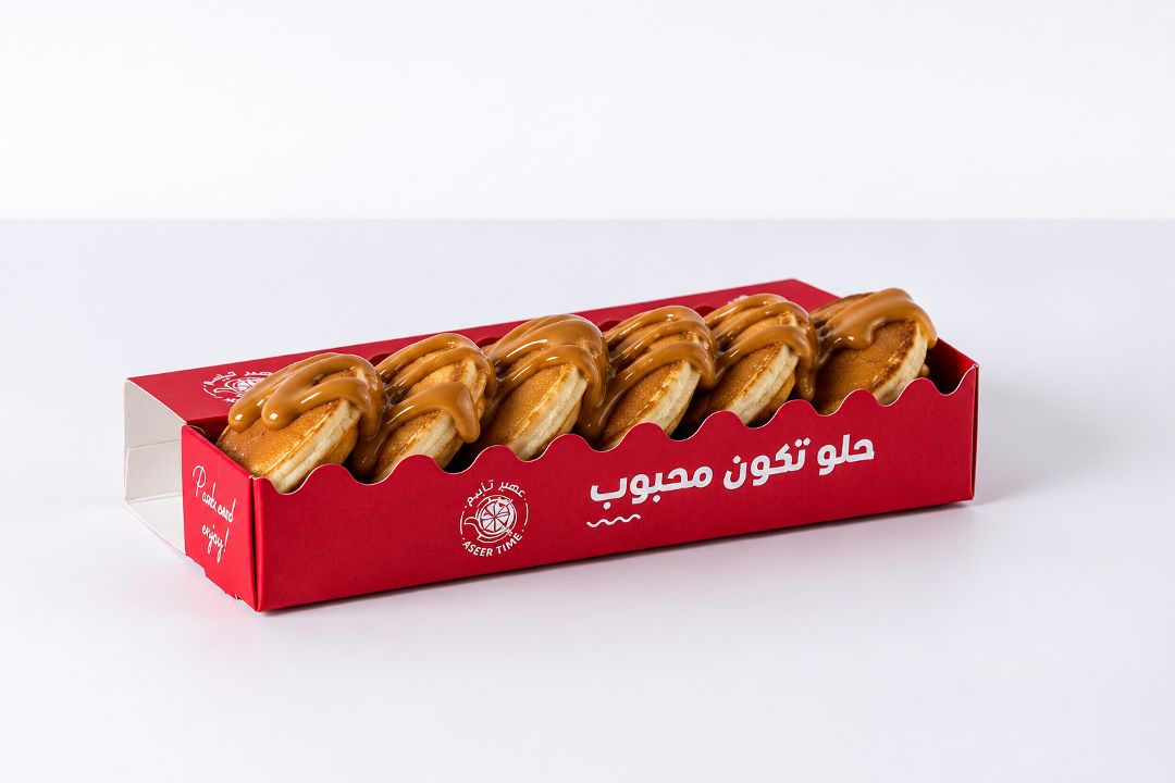 Mini Pancakes 6 pcs Lotus