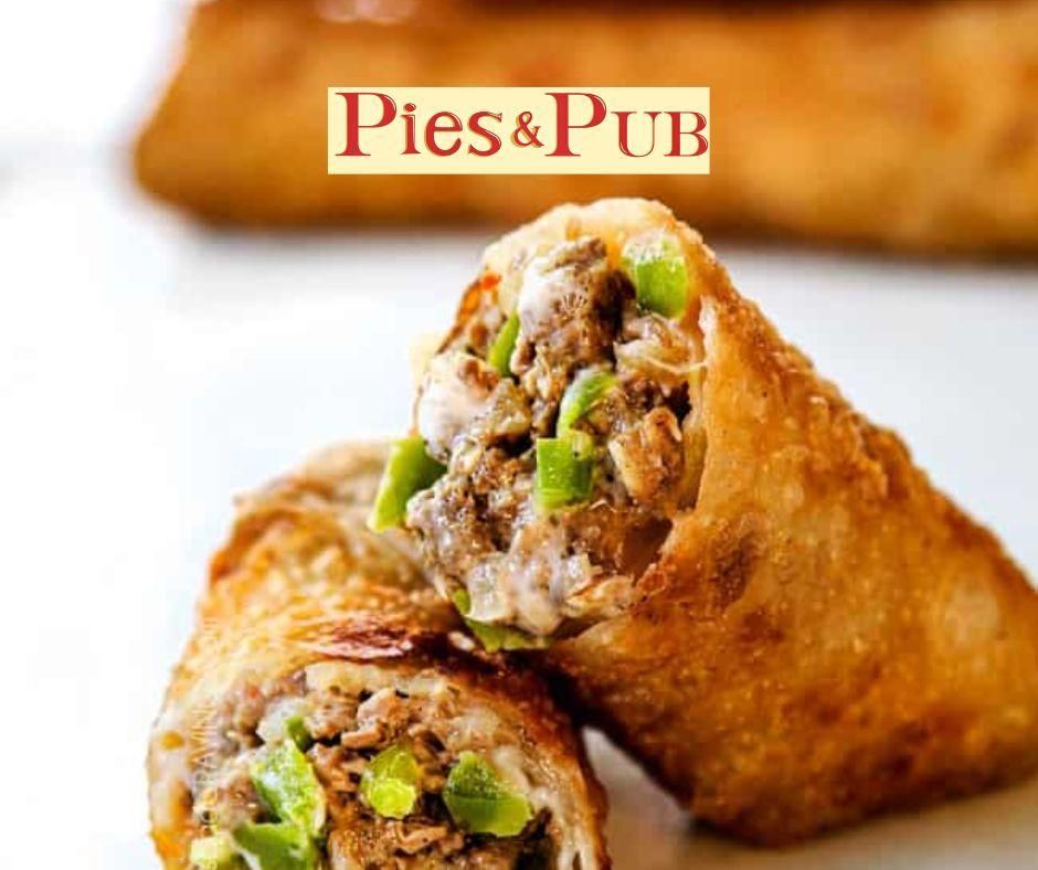 Cheesesteak Egg Rolls