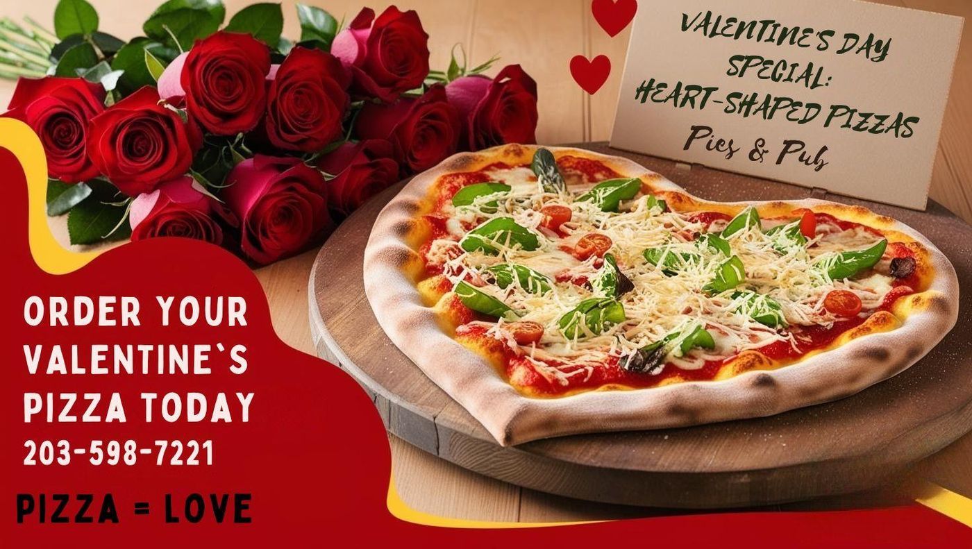 LG Heart Shape Cheese Pizza 18in