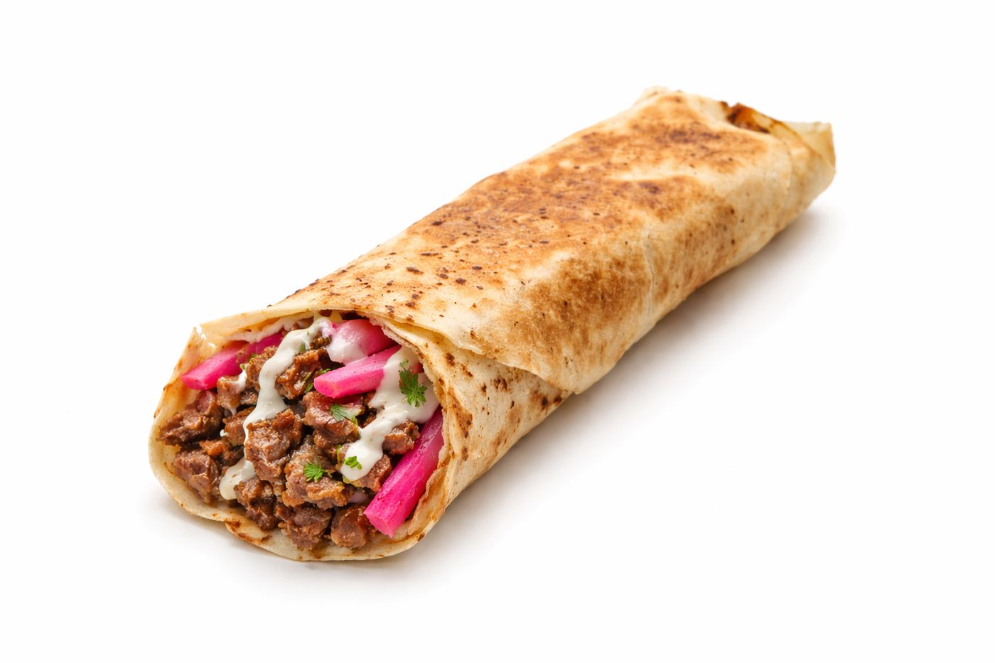 Beef Shawarma pita