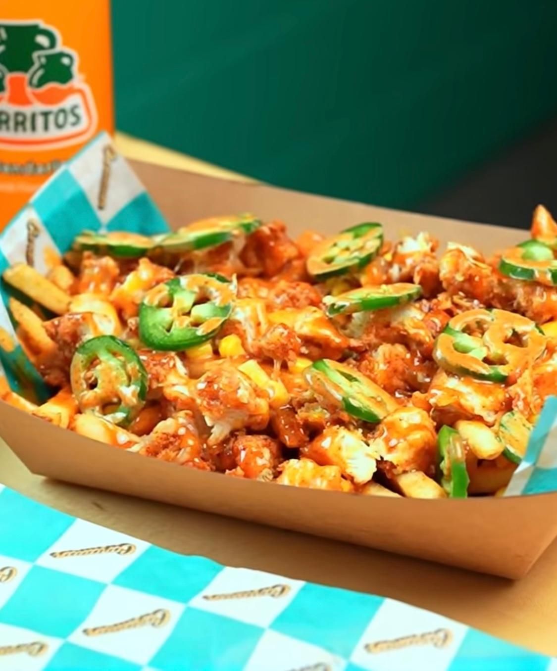 Hot Honey Chicken Loaded Fries