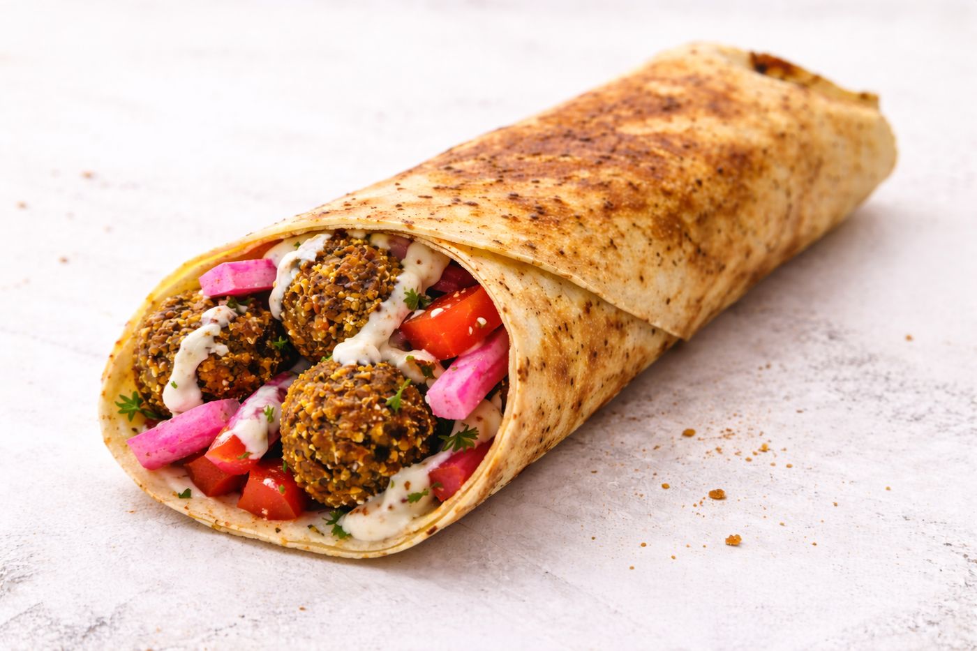 Falafel pita
