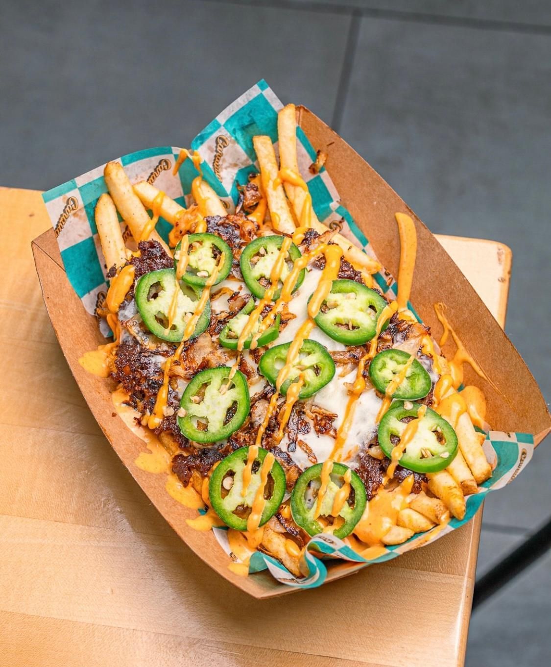 Jalapeño Bomber Smash Fries