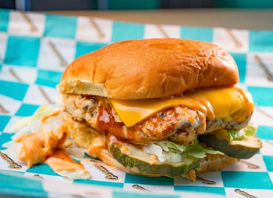 Fried Hot Honey Ranch Sando