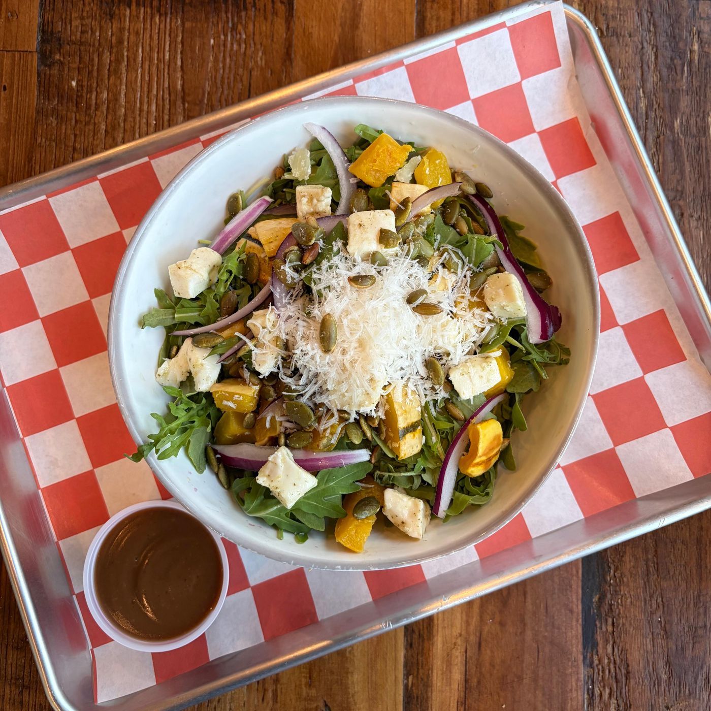 Fall Arugula Salad Family