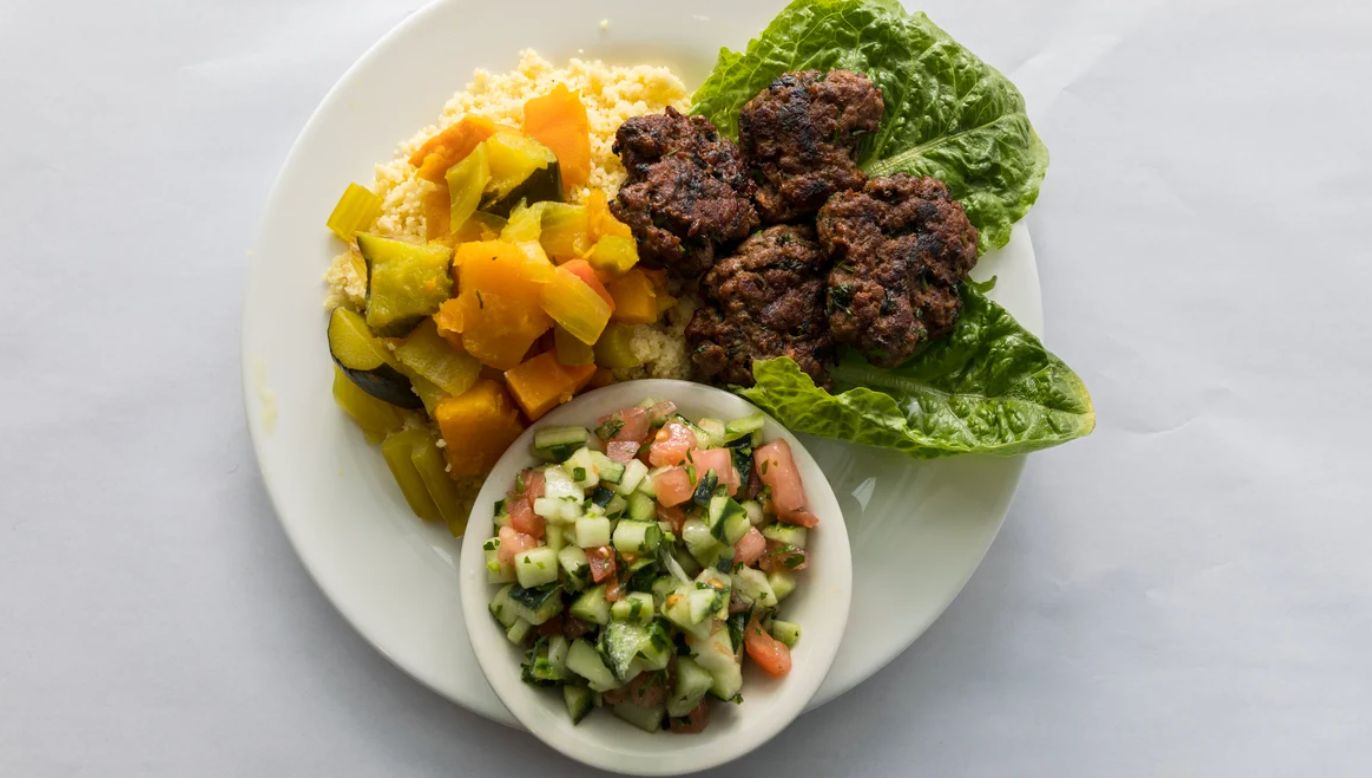 Ground Beef Kebab Entrée