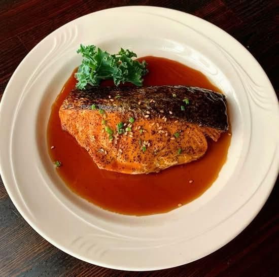 Broiled Salmon