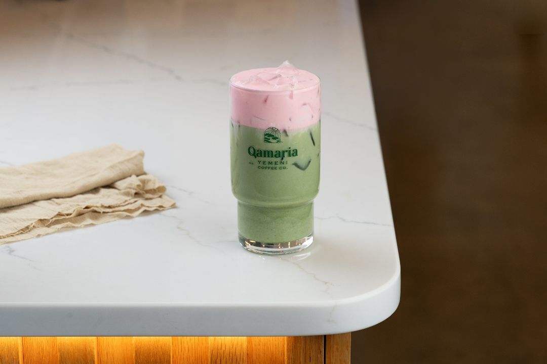 Iced Strawberry Matcha