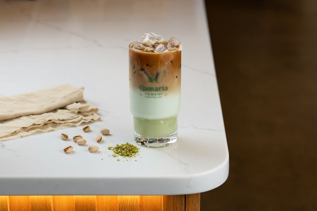 Iced Pistachio Latte