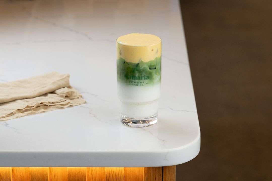 Iced Mango Matcha