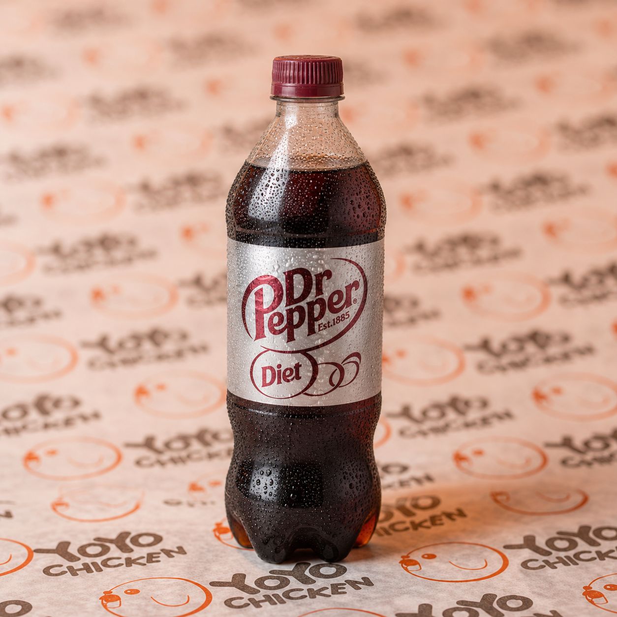 Diet Dr Pepper Bottle