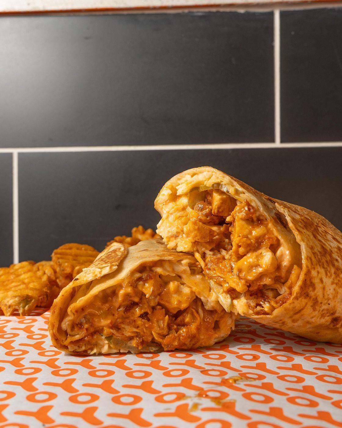 Crispy Chicken Burrito
