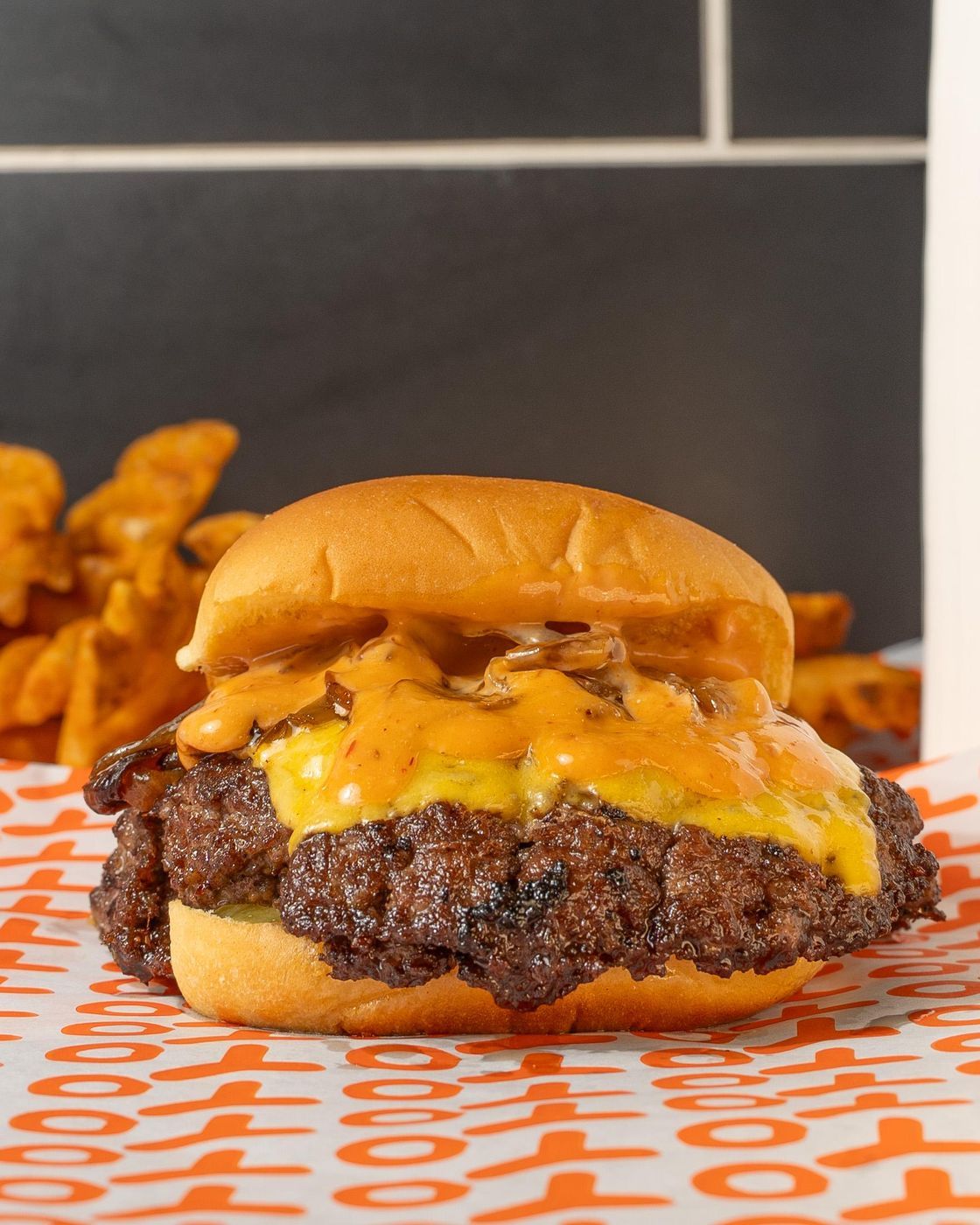 YoYo Double Smash Burger Combo