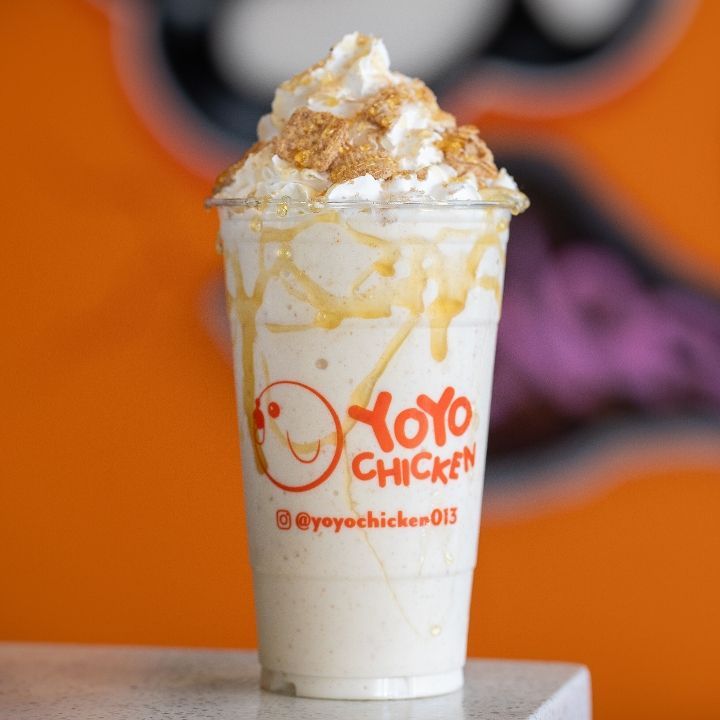 Cinnamon Crunch Milkshake Medium