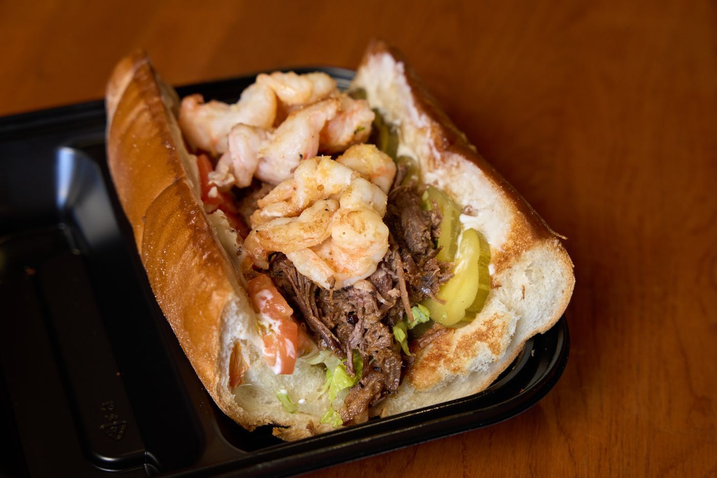 Surf & Turf Po'Boy