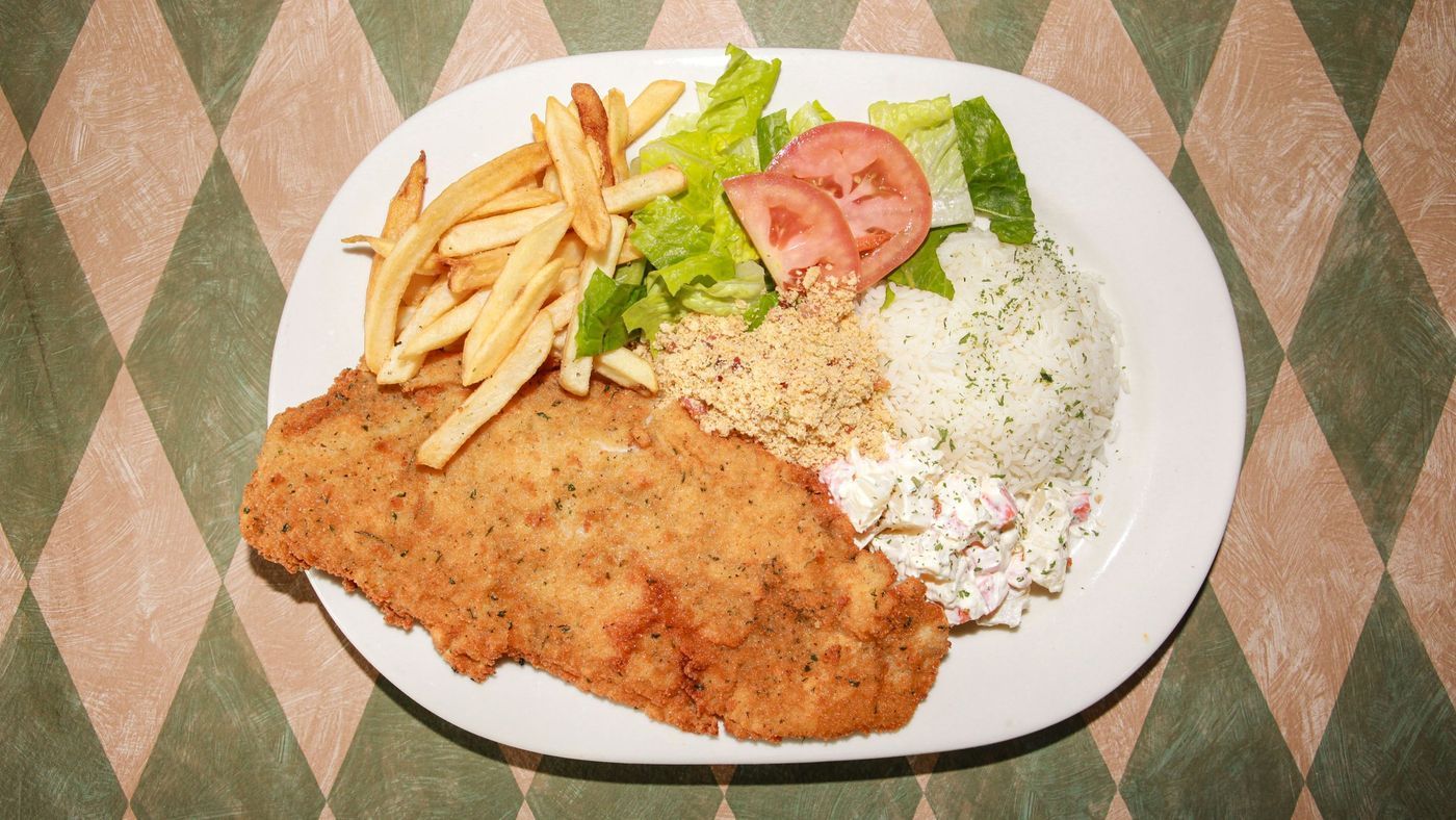 Peixe a Milanesa