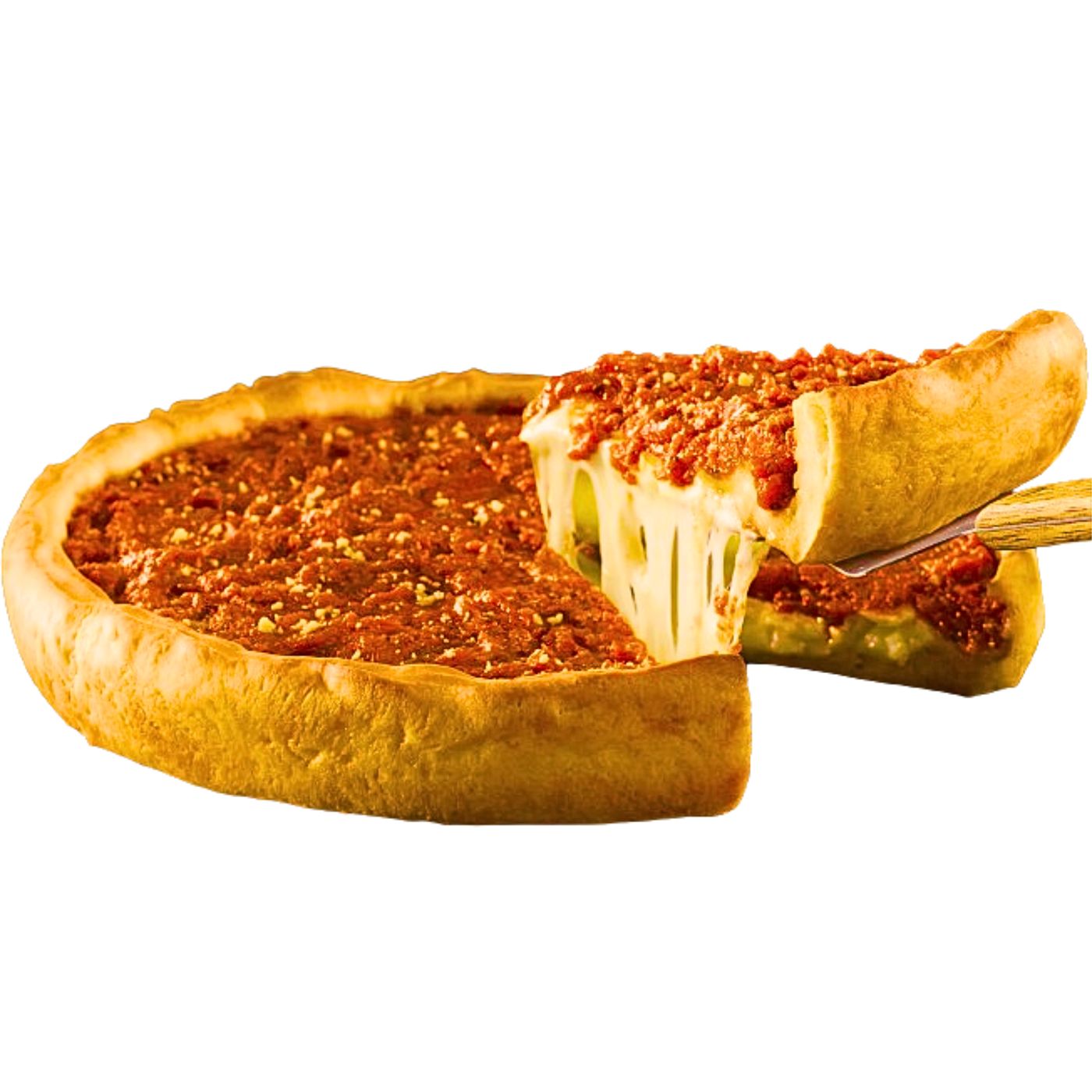 Small Chicago Style Deep Dish Pizza
