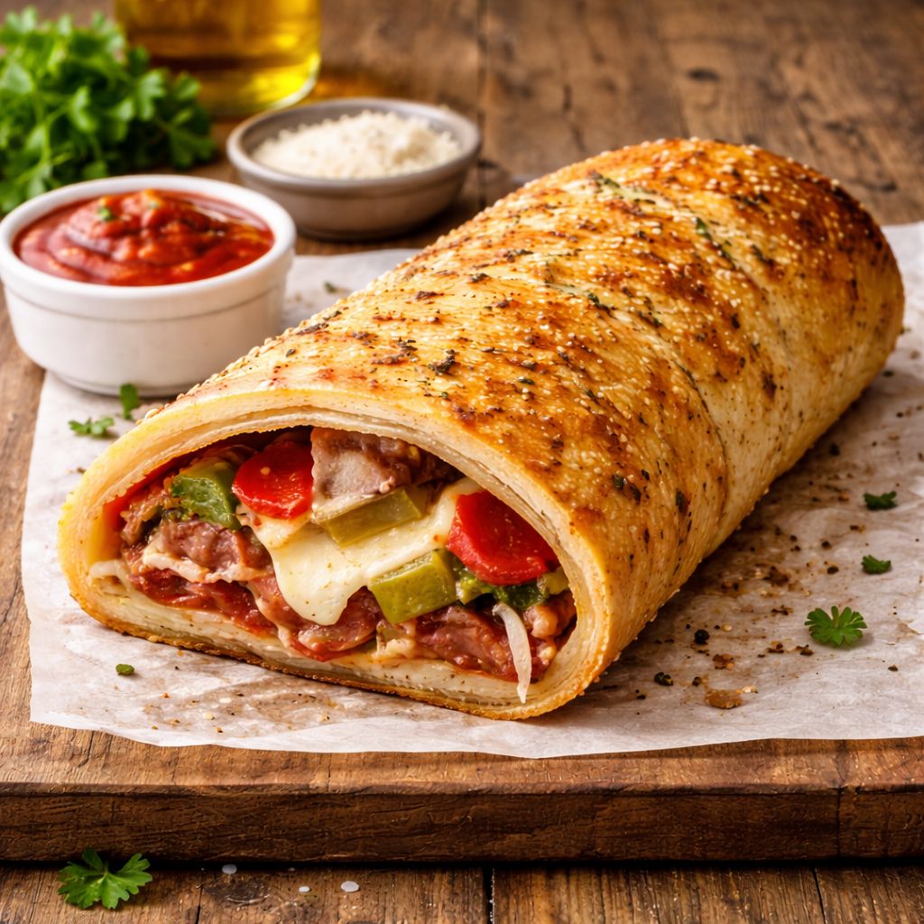 Chicken Parm Stromboli
