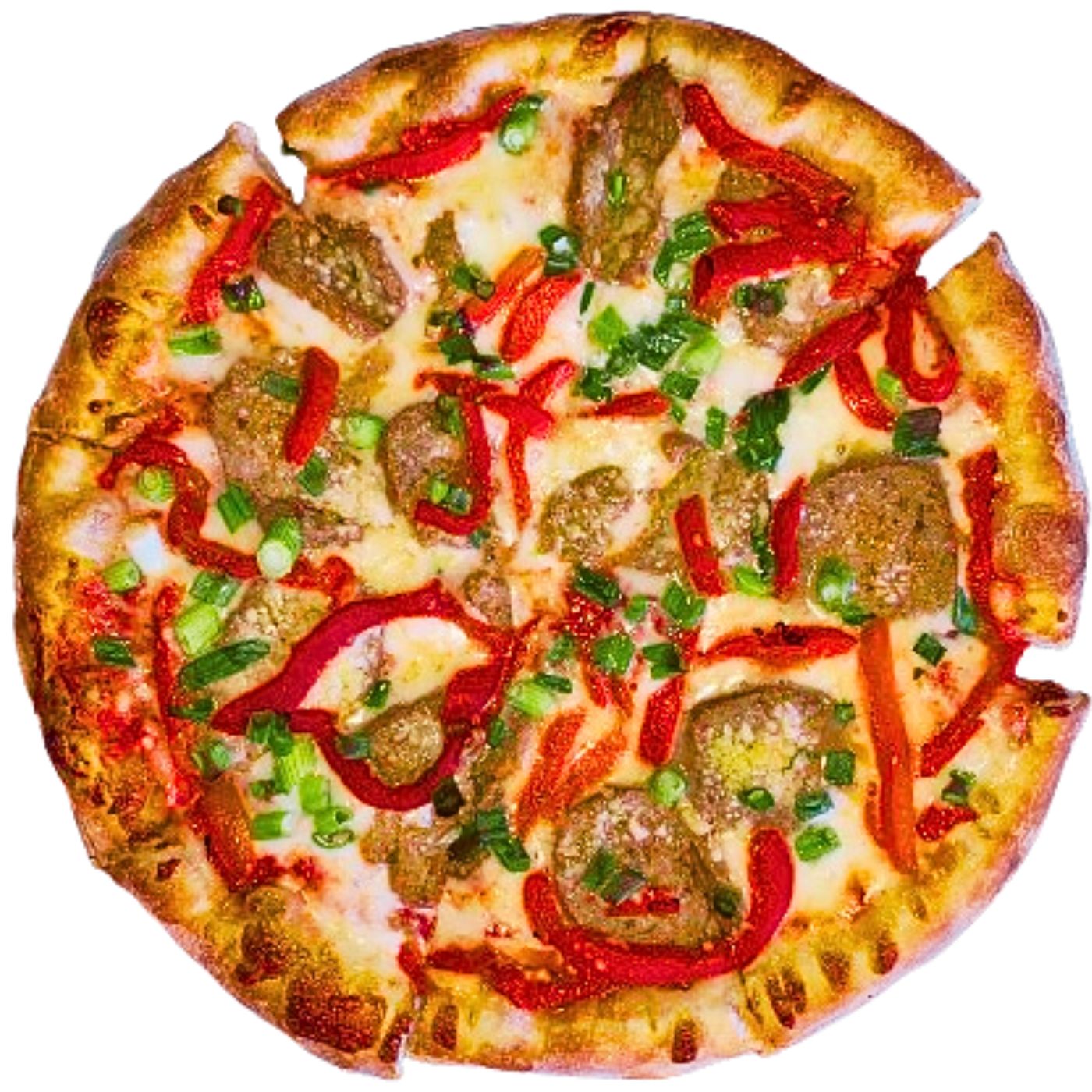 Meatball Pizza