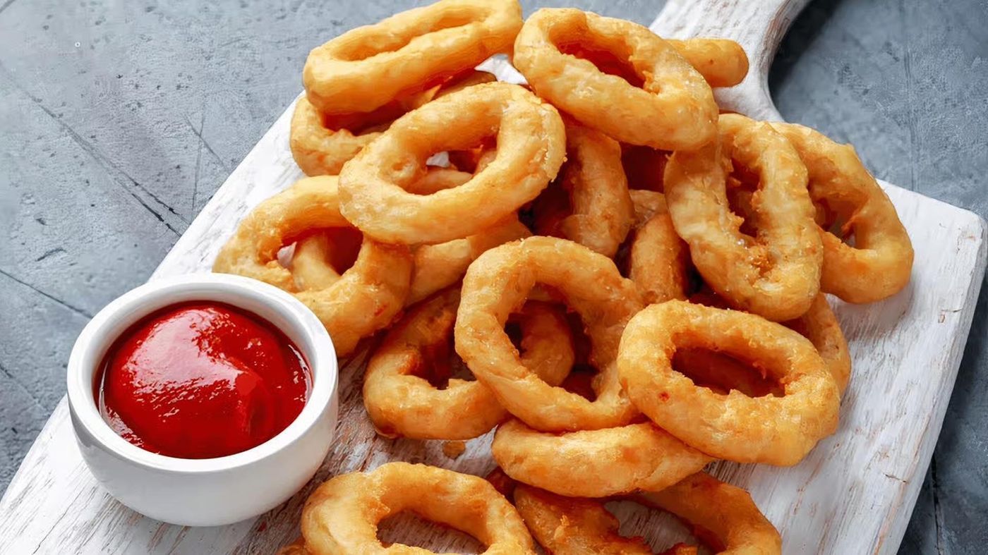 Basket Onion Rings