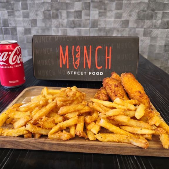 Chicken Fingers + Fries + Can