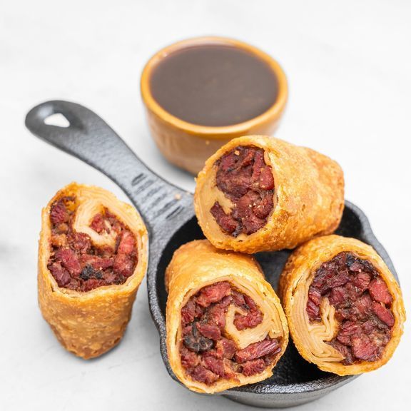 PASTRAMI EGG ROLLS