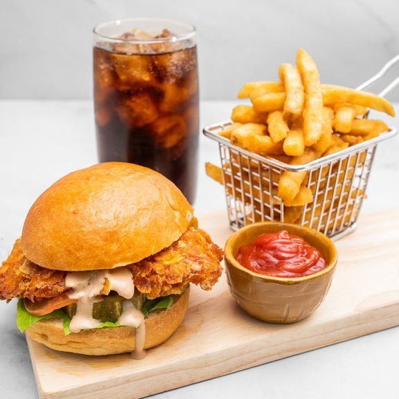 FRIED CHICKEN SANDWICH COMBO