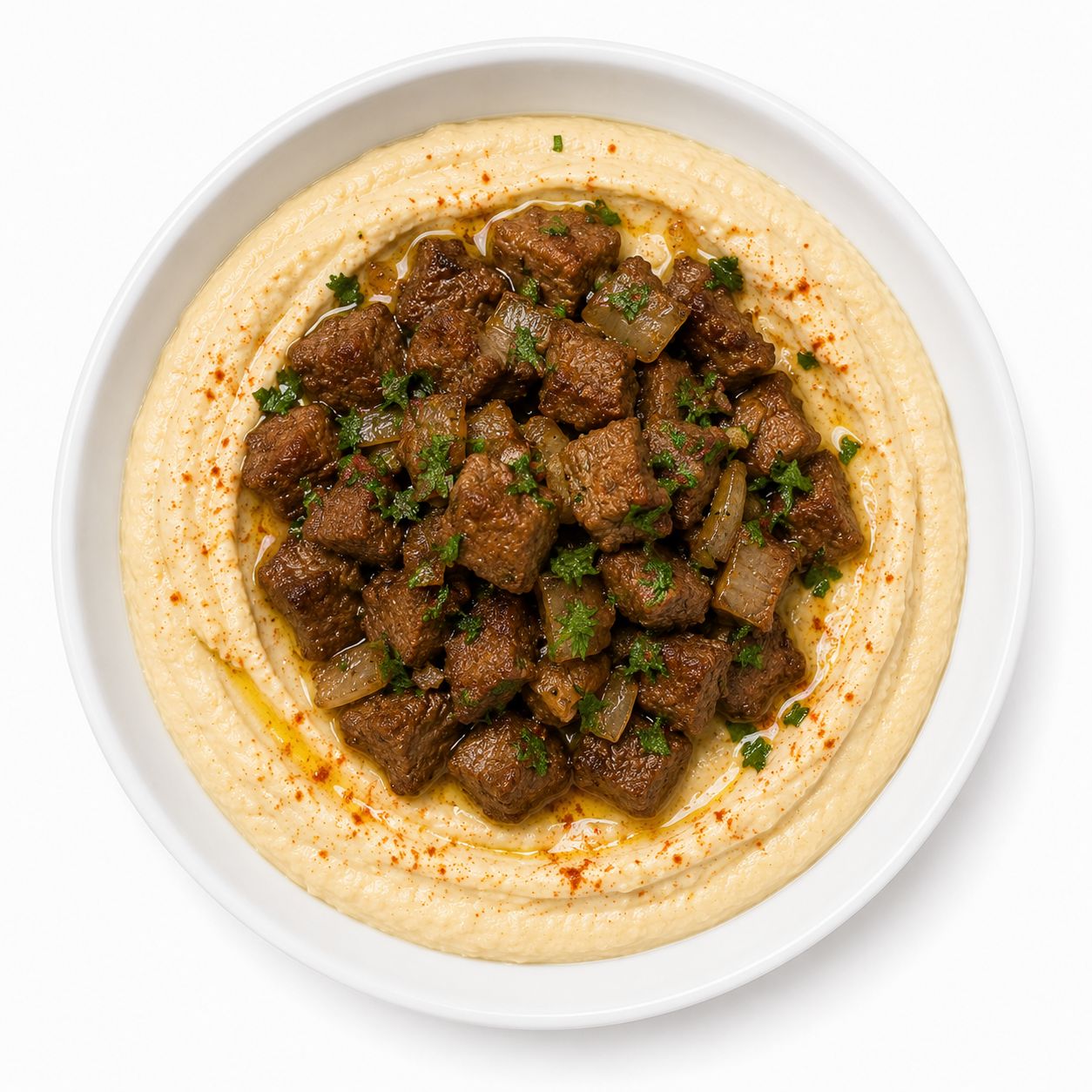 Hummus Lamb Gallaba