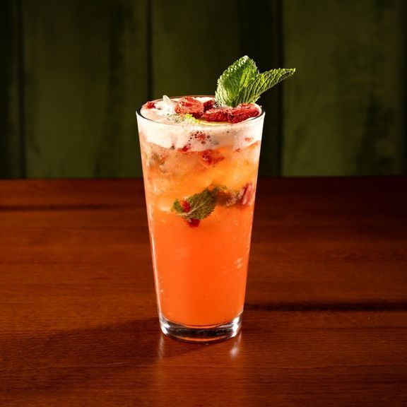 Strawberry Cucumber Mint Refresher