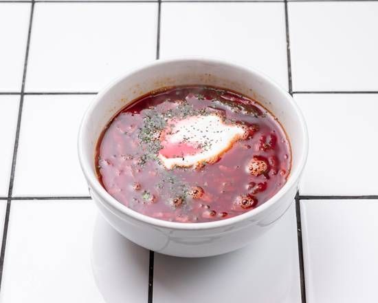 Hot Borscht Soup