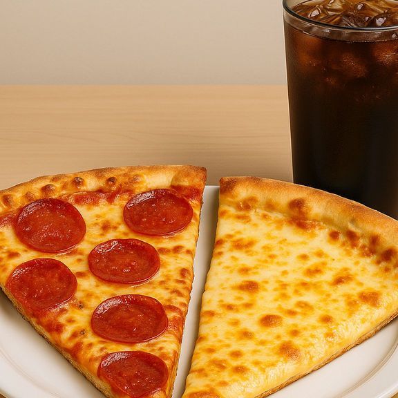 2 Slice & Fountain Drink