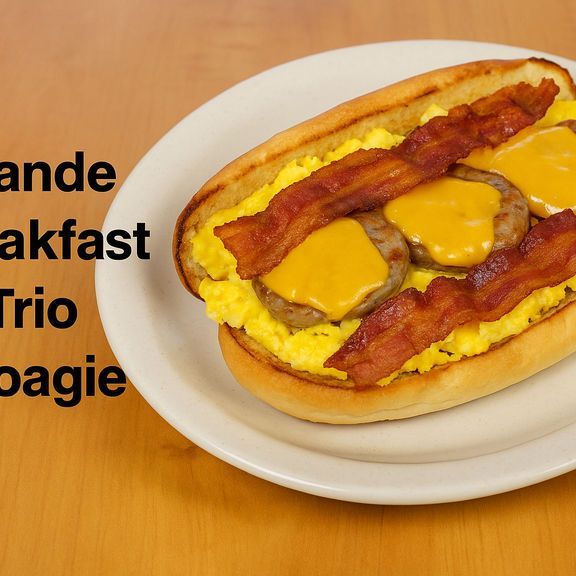 Grande Breakfast Trio Hoagie/Wrap