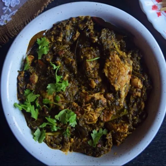 Gongura Chicken Appetizer