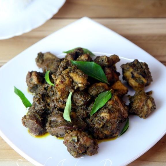 Karivepaku Chicken