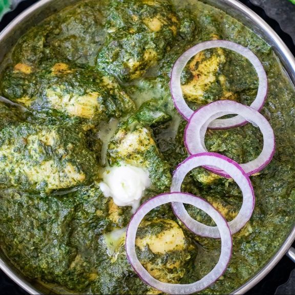 Palak chicken