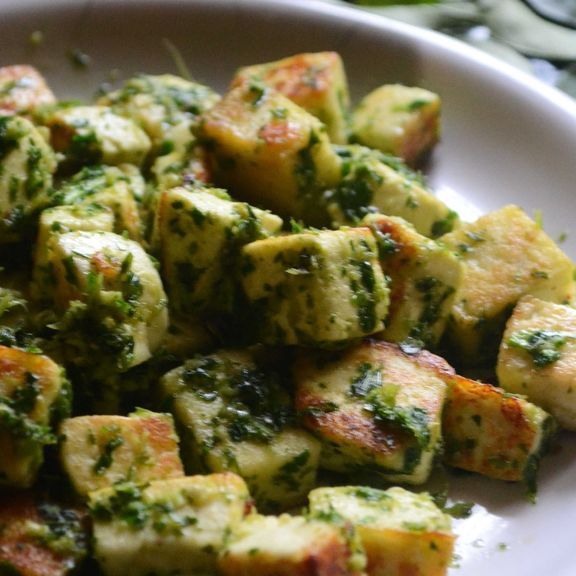 Kothimeera Paneer