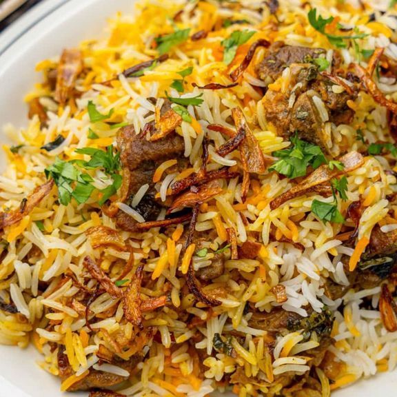 Mutton Fry Piece Biryani