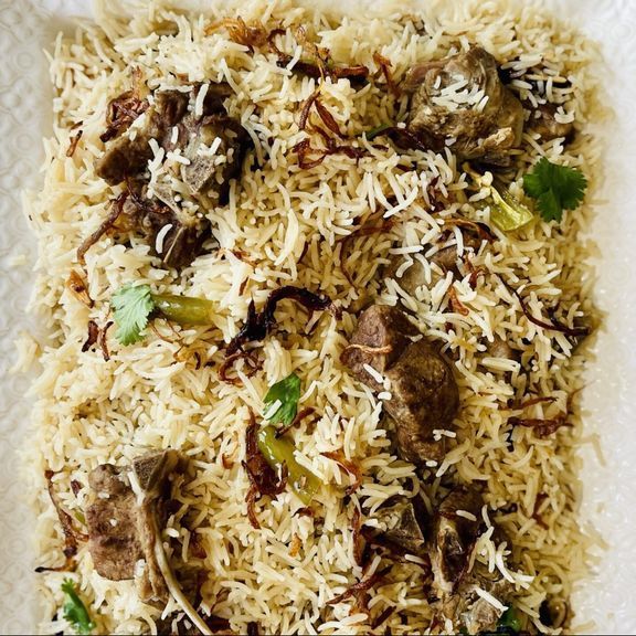 mutton pulao