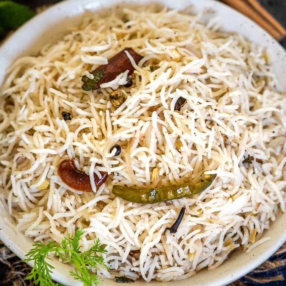 Shrim fry piece Pulao